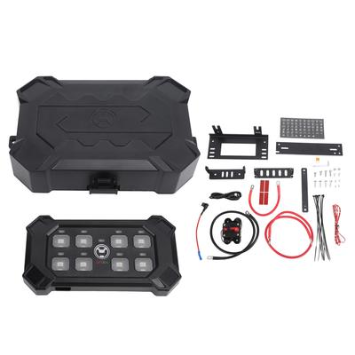 8 Gang Switch Panel DC12 To 24V Universal Circuit Control System Box Universal for Car Truck SUV Campers