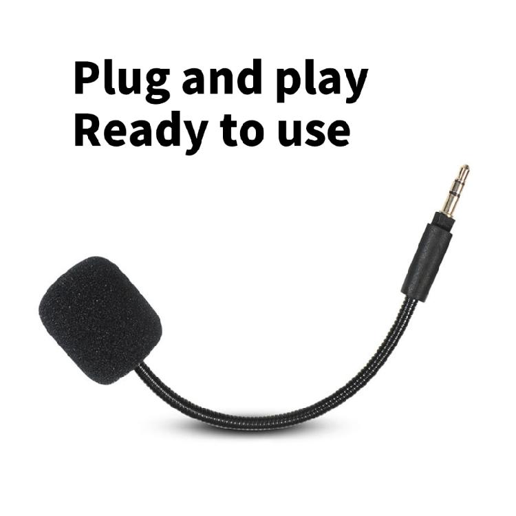 Replacement Microphone Detachable Game Mic Boom for G4 G30S Gaming Headsets Computer PC Noise Cancelling 3.5mm
