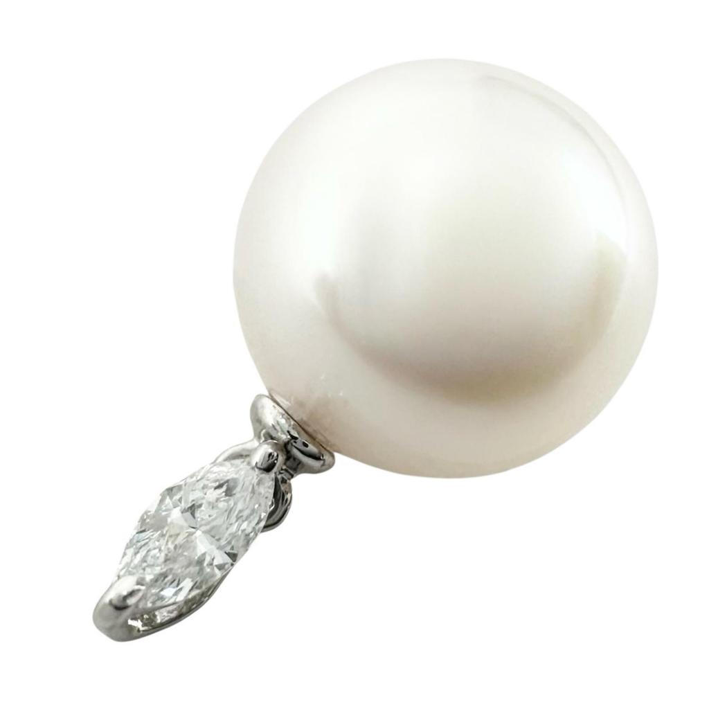 Pendant top Silver Women Pearl used