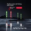 1Pcs Intelligent Color Changing Electronic Float Fishing Led Luminous Rock Fishing European Carp Fishing Group
