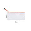 Thick Mesh Zipper Pouch Waterproof Bill Storage Bag Multipurpose Stationery Organizer  Students