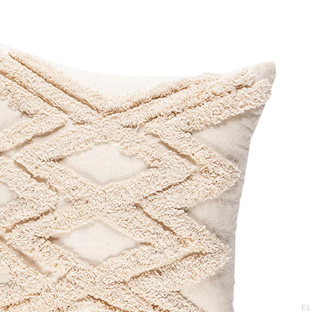Cover Decorative Boho Tufted Throw Case for Couch Sofa Bohemian Decoration Cushions