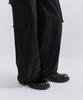 MUSINSA STANDARD WOMAN Women'S Herringbone Wide Cargo Pants [Black]