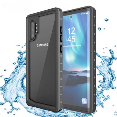Coque transparente étanche IP68 pour Galaxy S22, S21, S20, Note 20 Ultra, S10 Plus, Note 10, 9, 8, couverture rigide antichoc pour plongée sous-marine