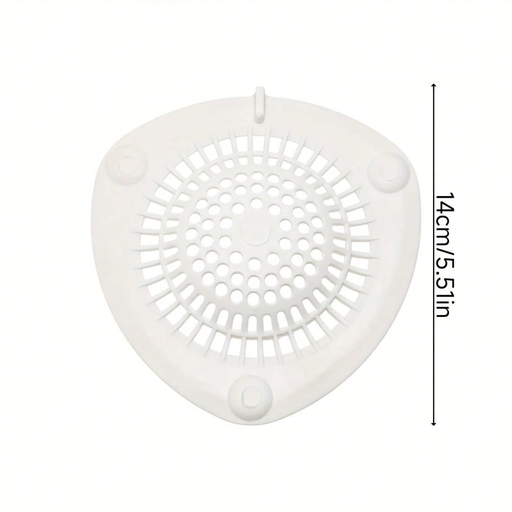 [Hair Catcher for Drain] Easy Installation Suction Cup Hair Catcher for Sink and Bathroom Drain | 1pc Kitchen Strainer To Prevent Clogs