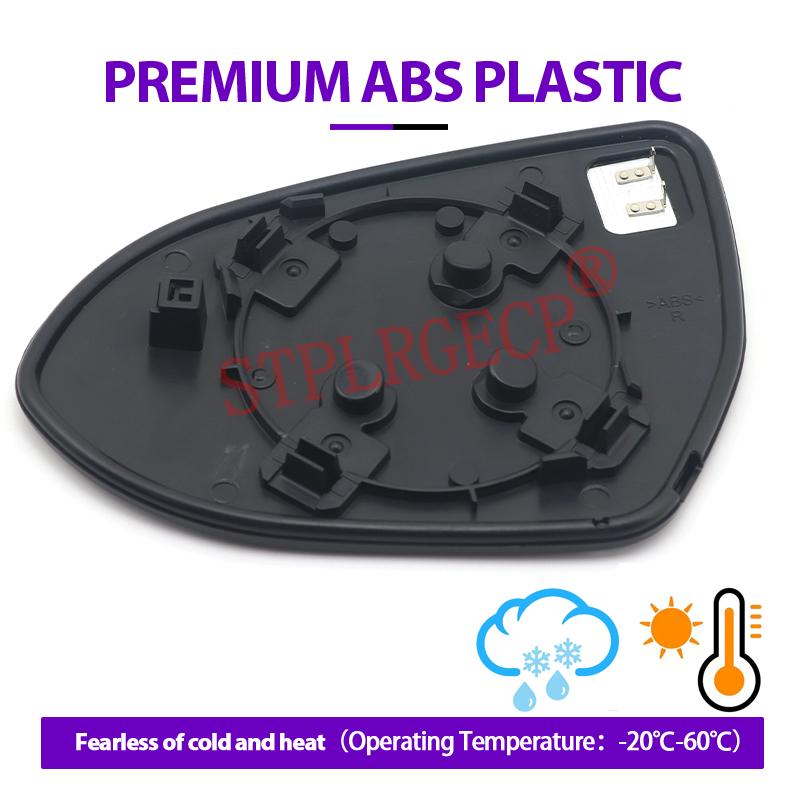Stplrgecp Car Passenger Driver Side Left or Right Door Side Heated Wing Mirror Glass Lens for Subaru BRZ Toyota GR86 2022-2026