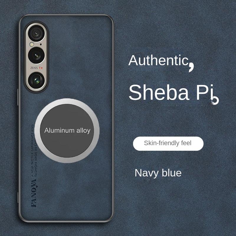 For Sony Xperia 1 VI 10 VI Case Soft PU Skin With Magnetic Protective Back Cover Case For Sony 1VI 10VI Full Cover Phone Shell