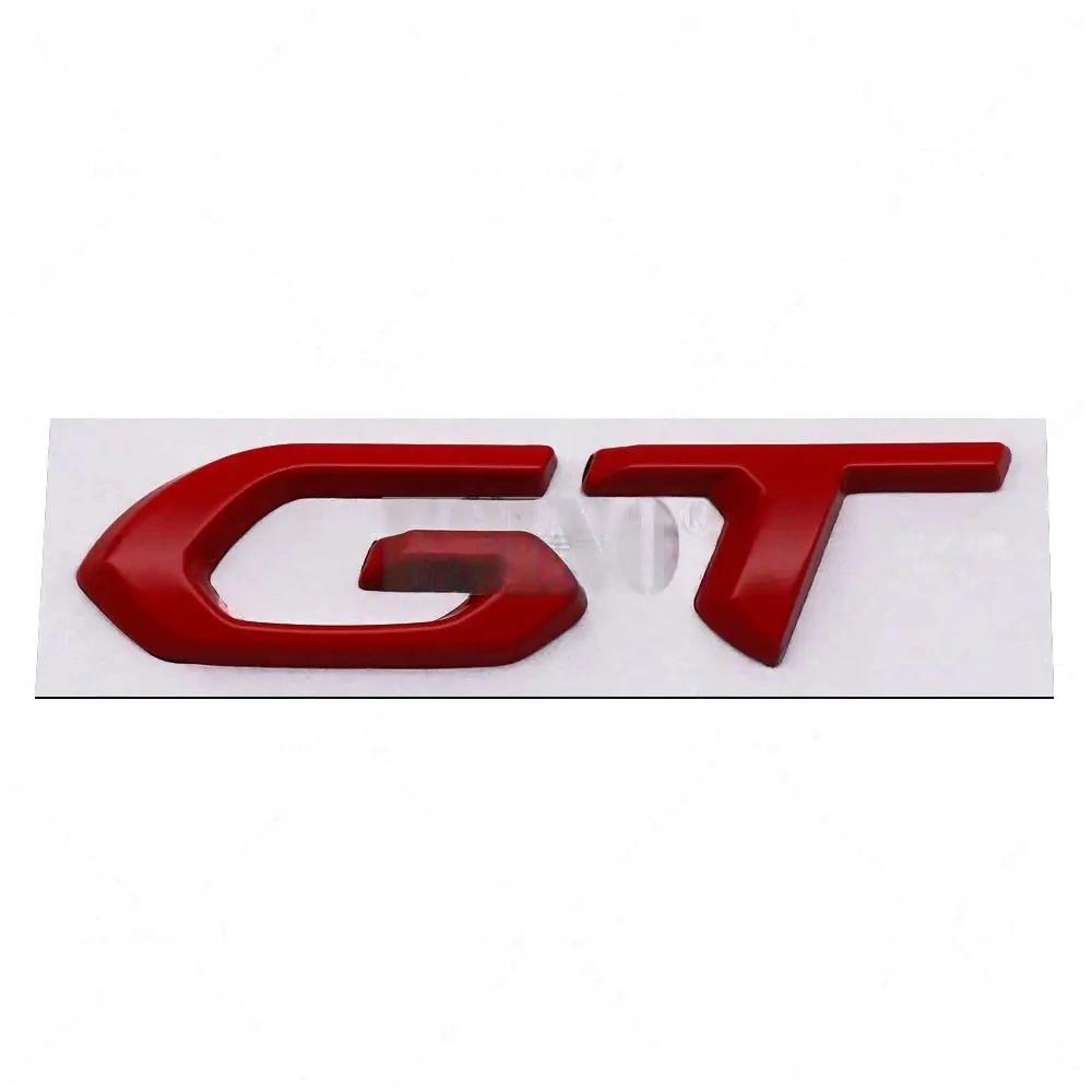 3D Metall GT Abzeichen Aufkleber Seitenkotflügel Kofferraum Heck Emblem Aufkleber