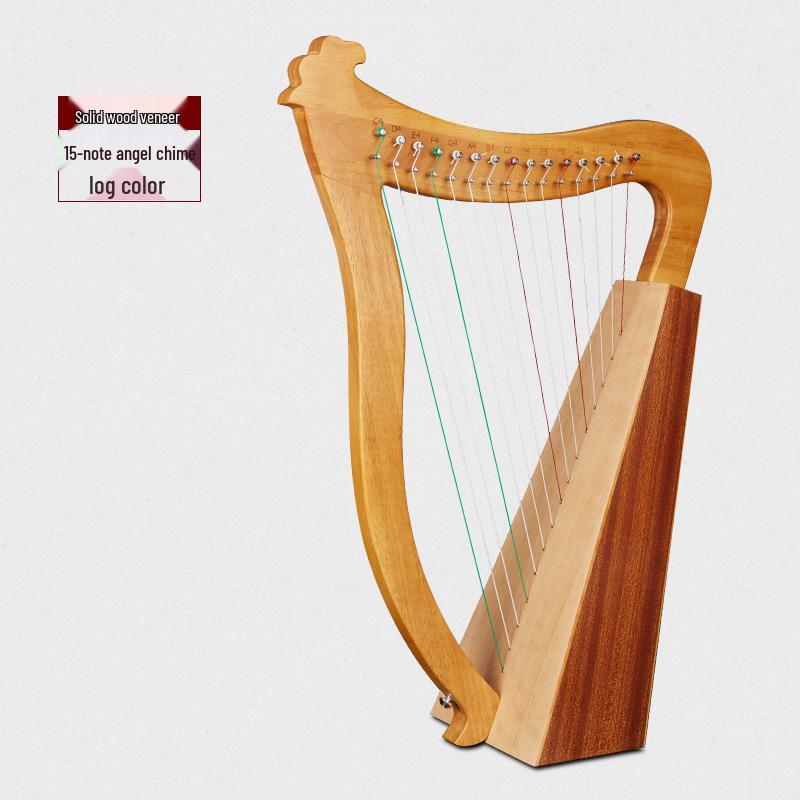Lyre Harp: 16-Note, 19-String & 7-Note, 10-String Kithara Instrument