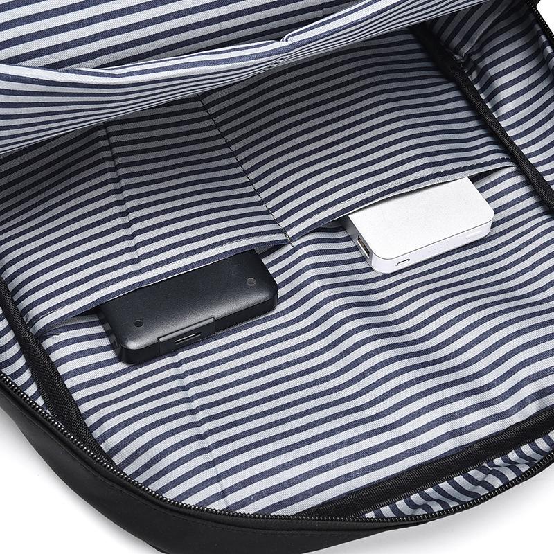 Men's Backpack, Fashionable and Simple, College Student Schoolbag, Large-capacity, Casual Travel Computer Backpack