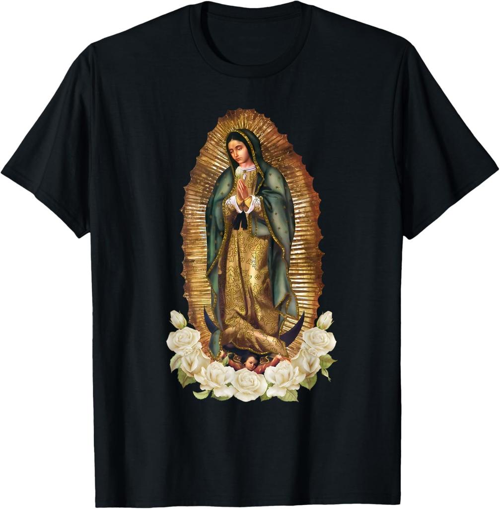 Maglietta Cattolica di Santa Maria Vergine di Guadalupe