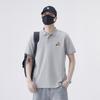 Latest Summer T-shirt Relaxed Fit Trendy Lapel Short-sleeved POLO Top T-shirt