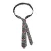 Zebra Leopard Print LOVE Poker 5cm Tie with Unisex Shirt - Versatile, Customizable 