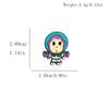 Creative Cartoon Princess Fairy Brooch - Cute Anime Metal Badge Accessory