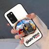 Cute A-Angry B-Birds Phone Case For Samsung S26 S25 Plus S20 S20 Plus S22 Ultra S23 FE S21 Plus S21 Ultra Glass Cover