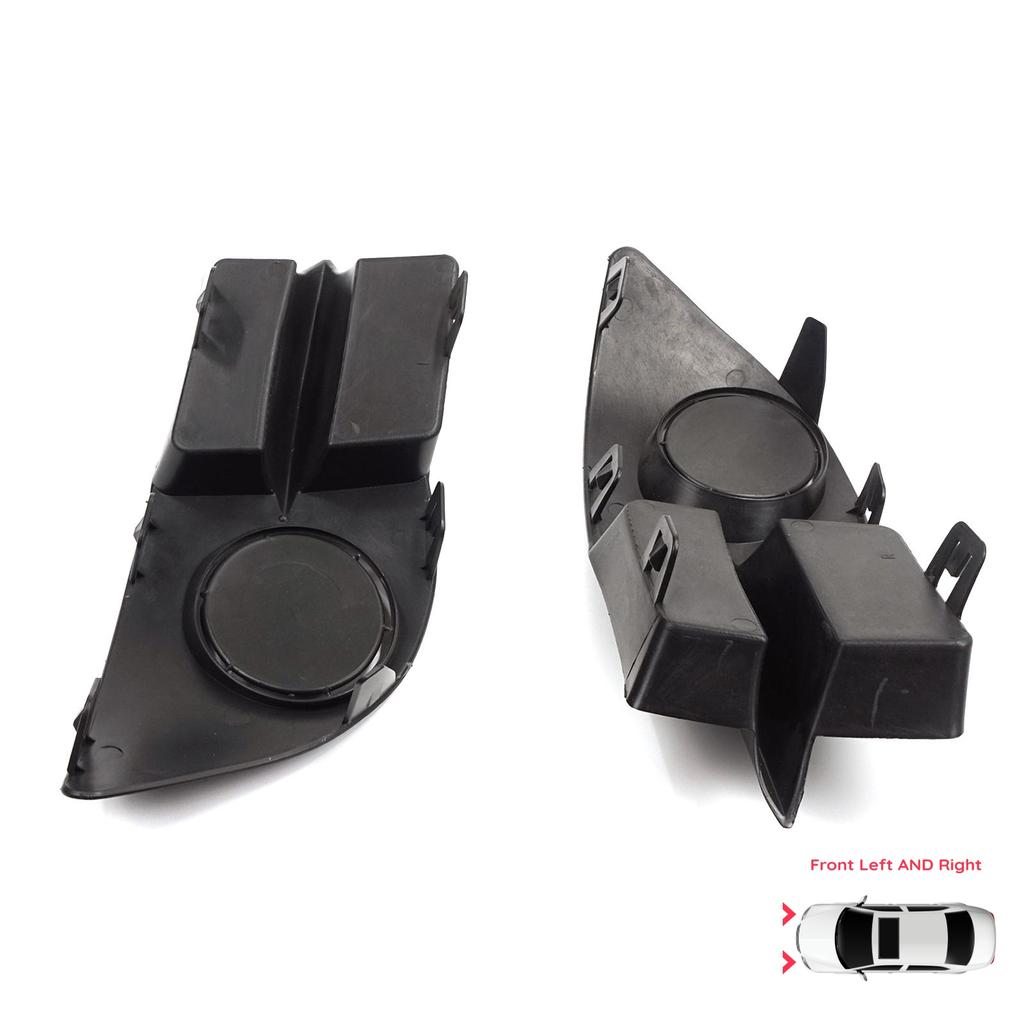 ESP1243 Front Bumper Fog Light Frame Housing Left Right for Renault Clio II Phase 4 Symbol MK1 Campus 2006-2008 7702295498