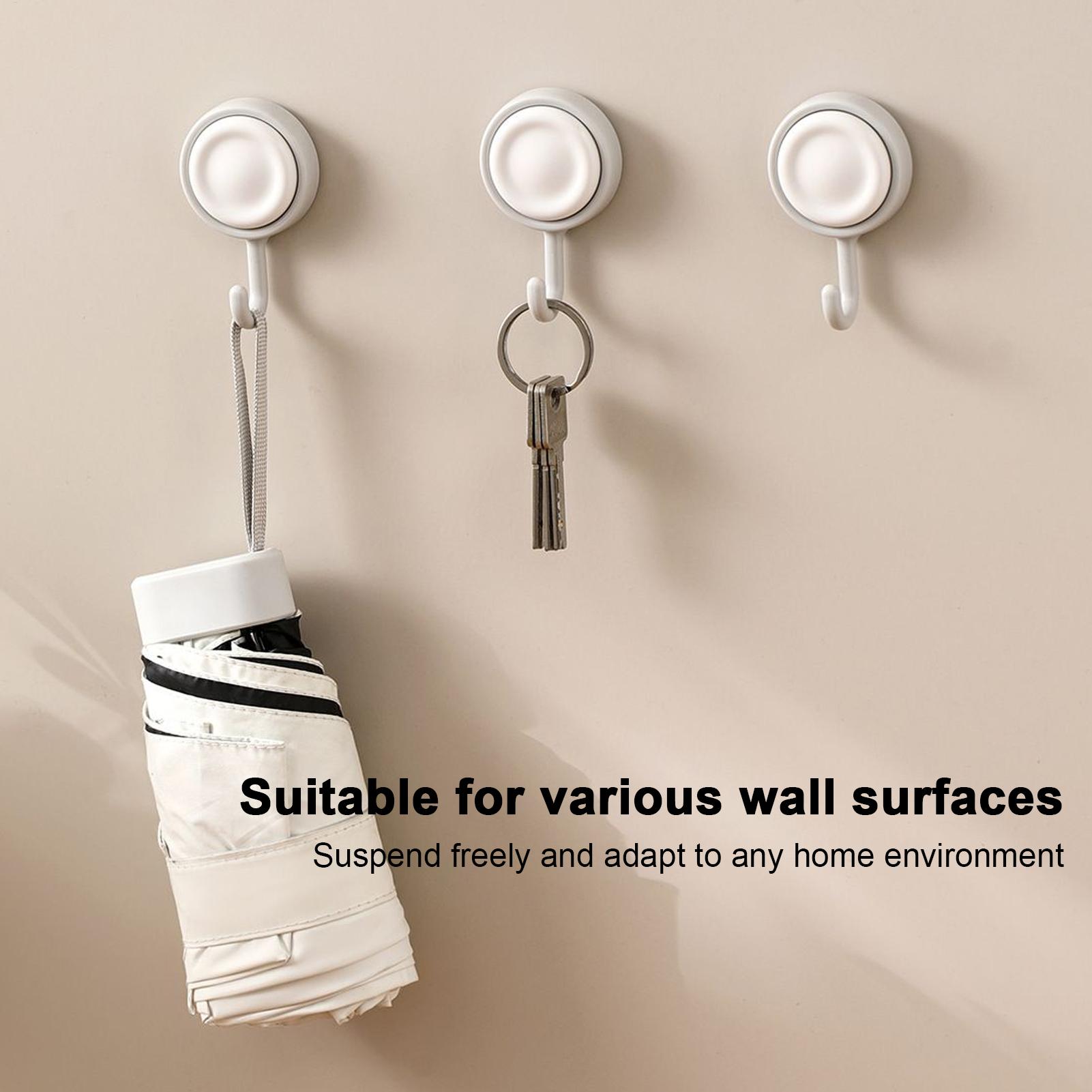 

Stick On Wall Hooks 4 Pieces Adhesive 360 Degree Rotating Hanger Home Storage Hanger For Cabin House Nursery Bathroom Lake Yard CHINA