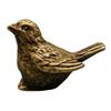 Set di 4 Statuette di Uccelli Antichi in Rame per Giardino Cortile Decorazione Vasca per Uccelli e Teiera da Collezione Teiera Animale
