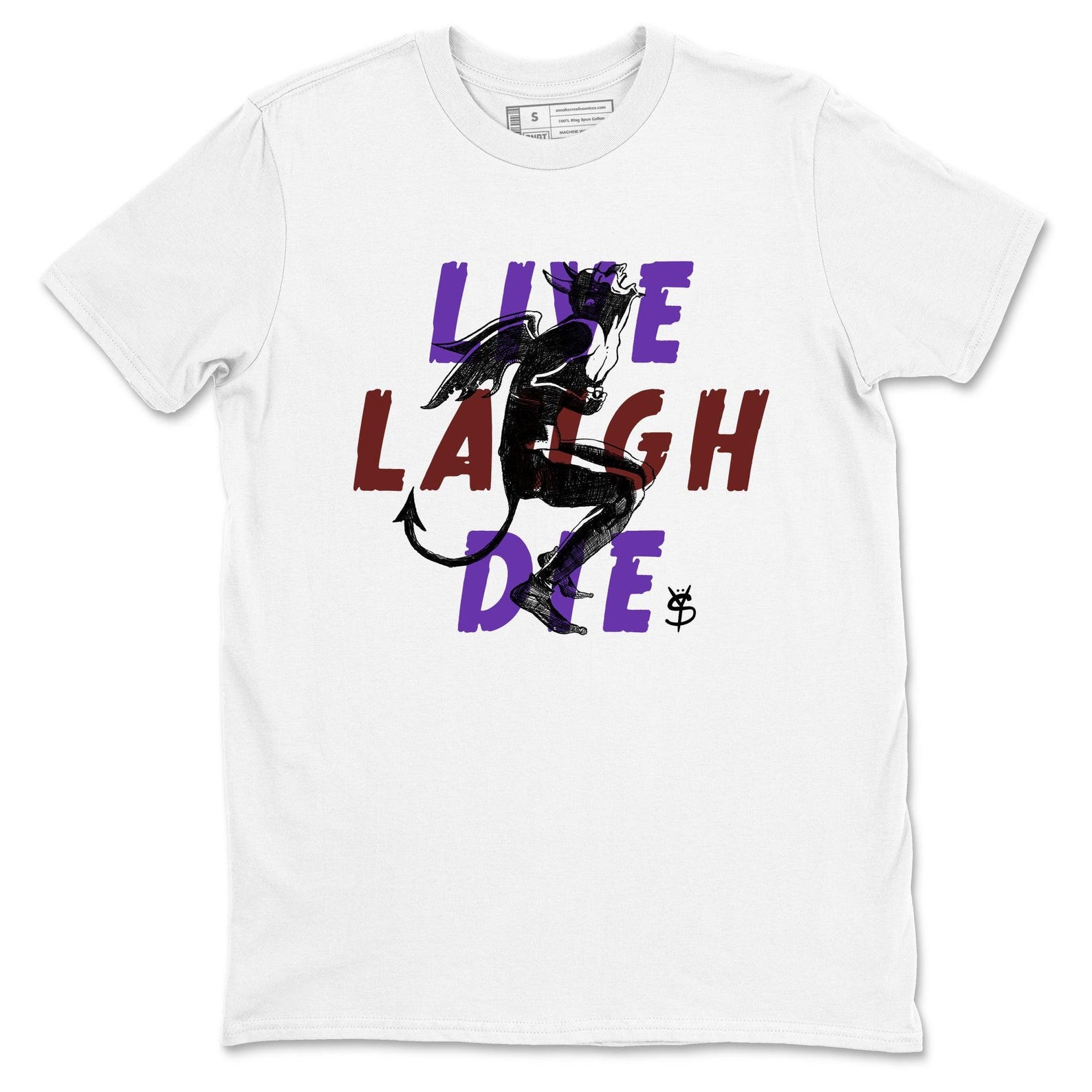Laughing Devil Graphic Tee – Streetwear Fashion L