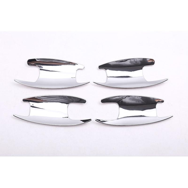 

For Mercedes Benz W213 E Class 2016-19 W205 C-class GLC X253 2015-21 ABS Carbon Fiber Style Door Bowl Cover Trim Car Accessories