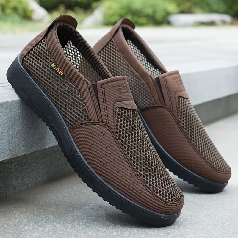 Men's Breathable Slip-On Casual Large Size Sneakers
