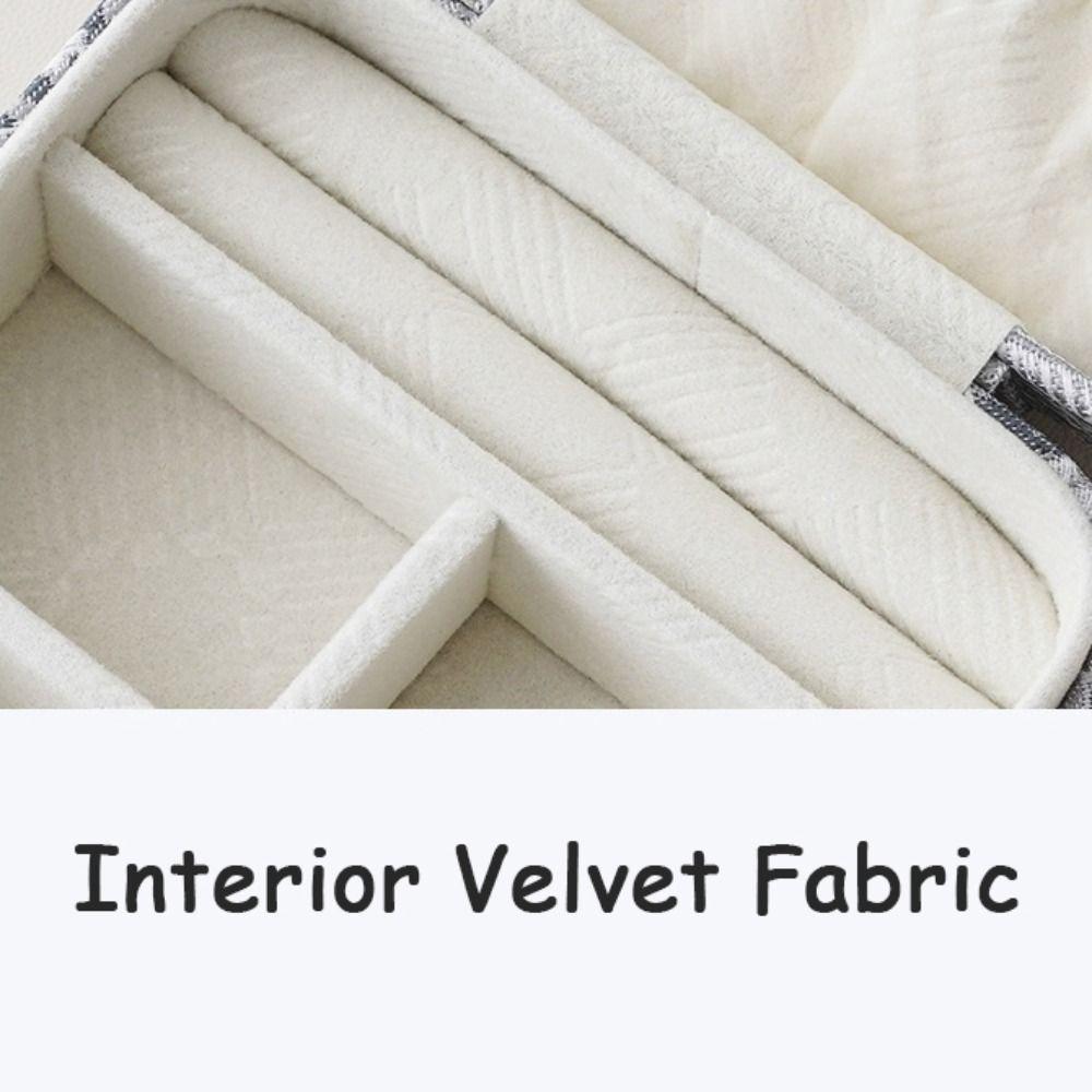 Flower Jewelry Packing Box Large Capacity Jewelry Display Box Retro Jewelry Storage Case  Outdoors