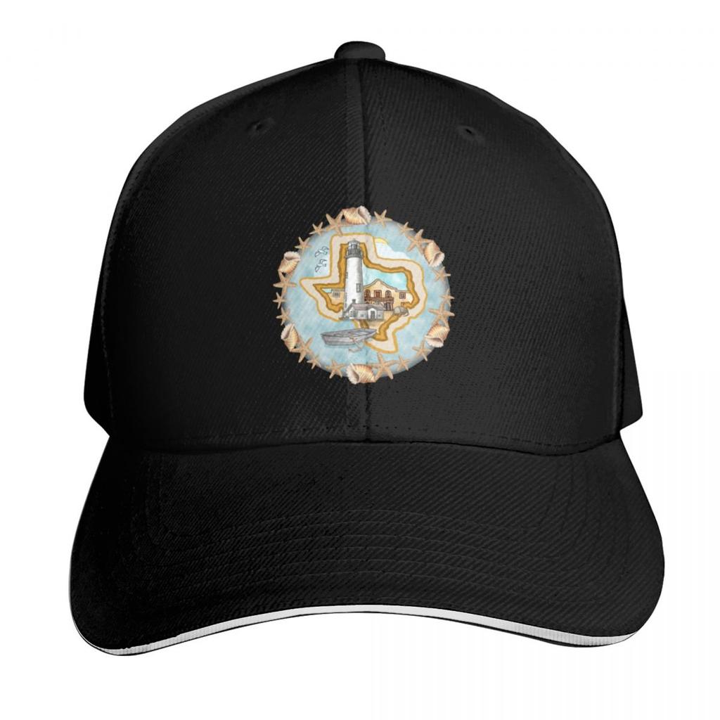 Shell Texas Lighthouse Baseball Cap luxury caps hats on offer fishing hat Anime Hat Hats Unisex Womens