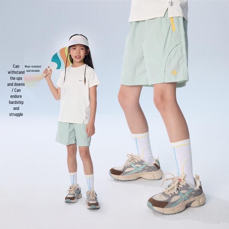 onmygame City Sports Kids  Lightweight Color-Block Athletic Shorts 150