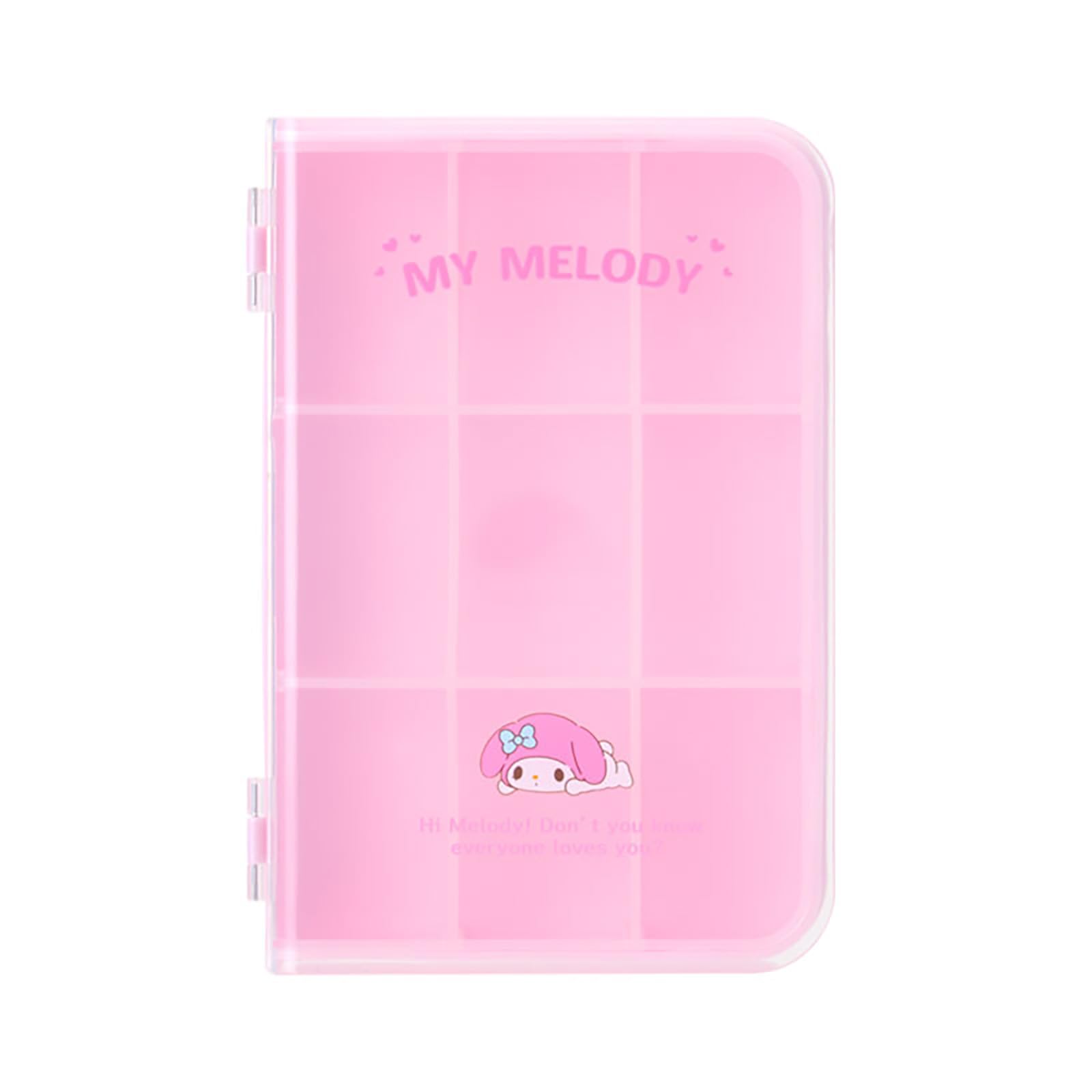 Sanrio My Melody Органайзер 646016 Кейс в форме книги, Маленький,