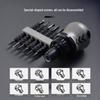 Dual-Use Ratchet Screwdriver Set: Phillips, Slotted, Y-Type, U-Type, Telescopic & Odd-Shaped Heads with Rack