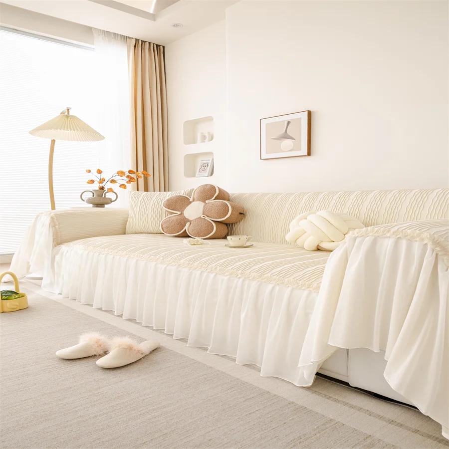 Water-repellent Universal All-inclusive Non-slip One-piece Leather Sofa Cover Cover Cloth Towel Velvet Four Seasons Universal