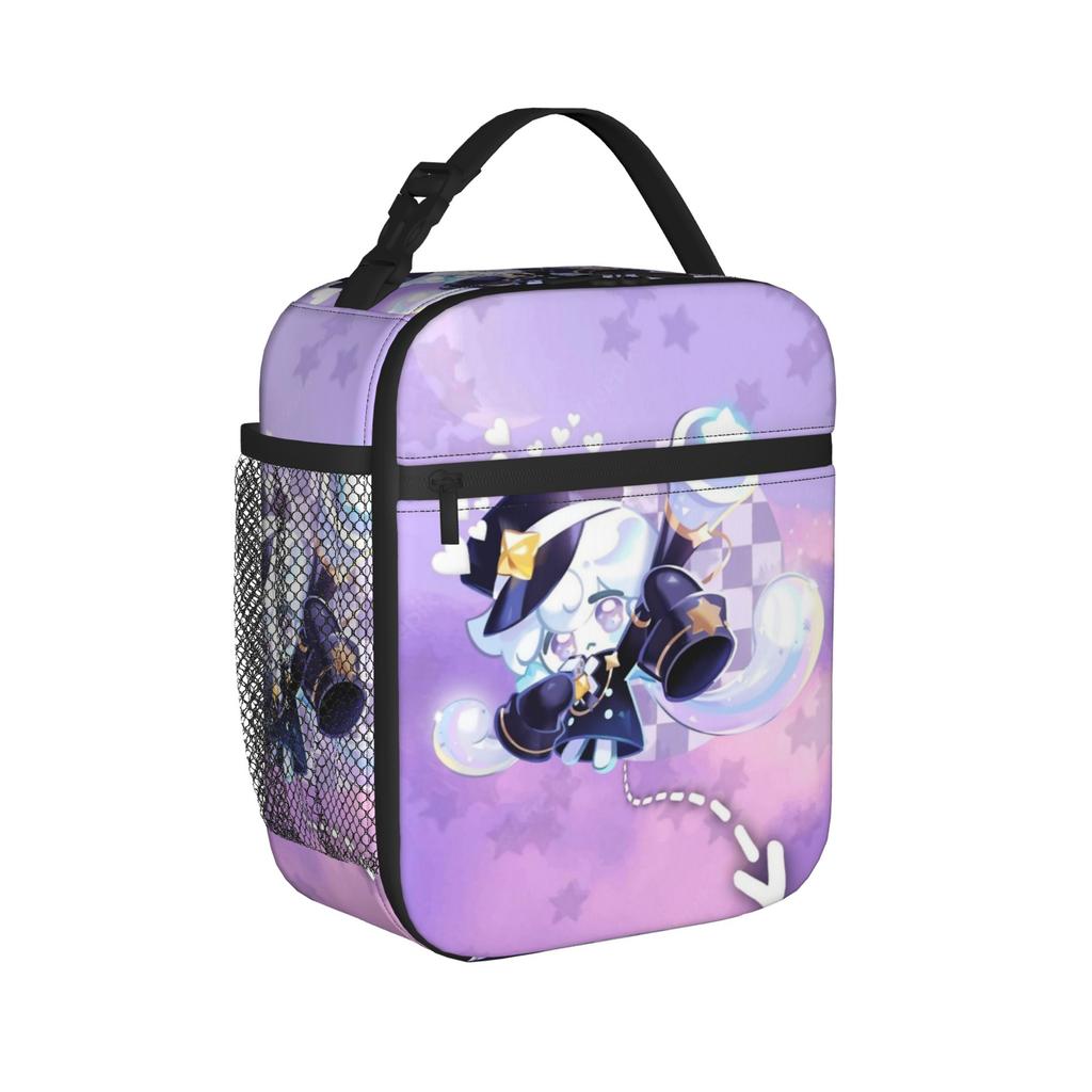 Milky Way Cookie Insulated Lunch Bags Leakproof Cookie Run Kingdom Meal Container Thermal Bag Tote Lunch Box Office Travel