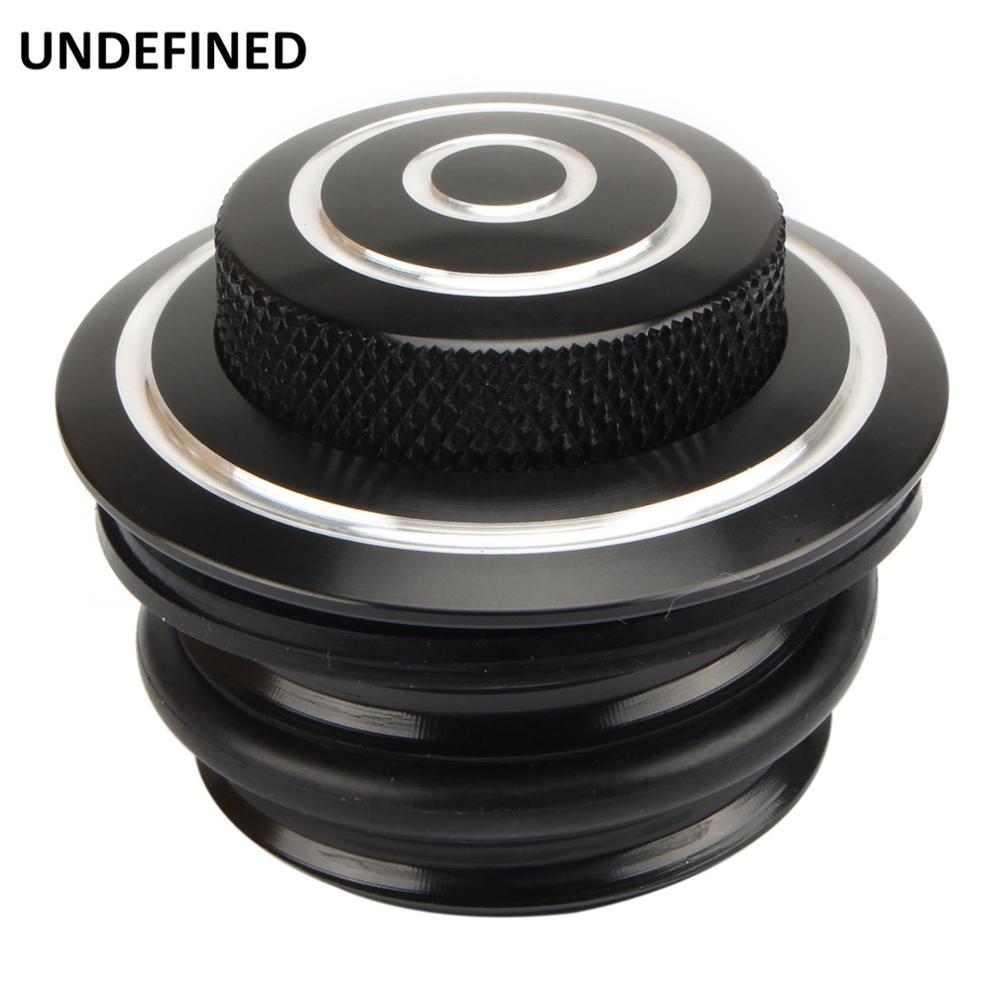 

Висувні кришки баку мотоцикла для Harley Touring Road King Street Glide Sportster XL1200 883 Softail Dyna 1996- чорний