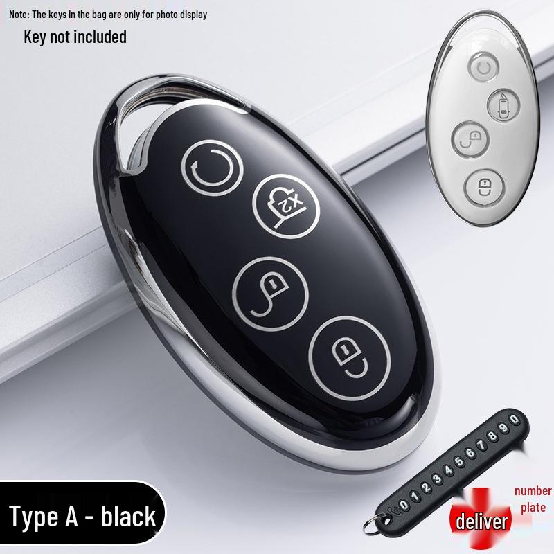 BYD Key Case for Dolphin, Song Plus, Qin DMi, Han EV, Yuan Pro, Tang, Seal, Destroyer 05 Car Models