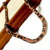 Fashion personality leopard print snake necklace retro luxury fashion temperament necklace