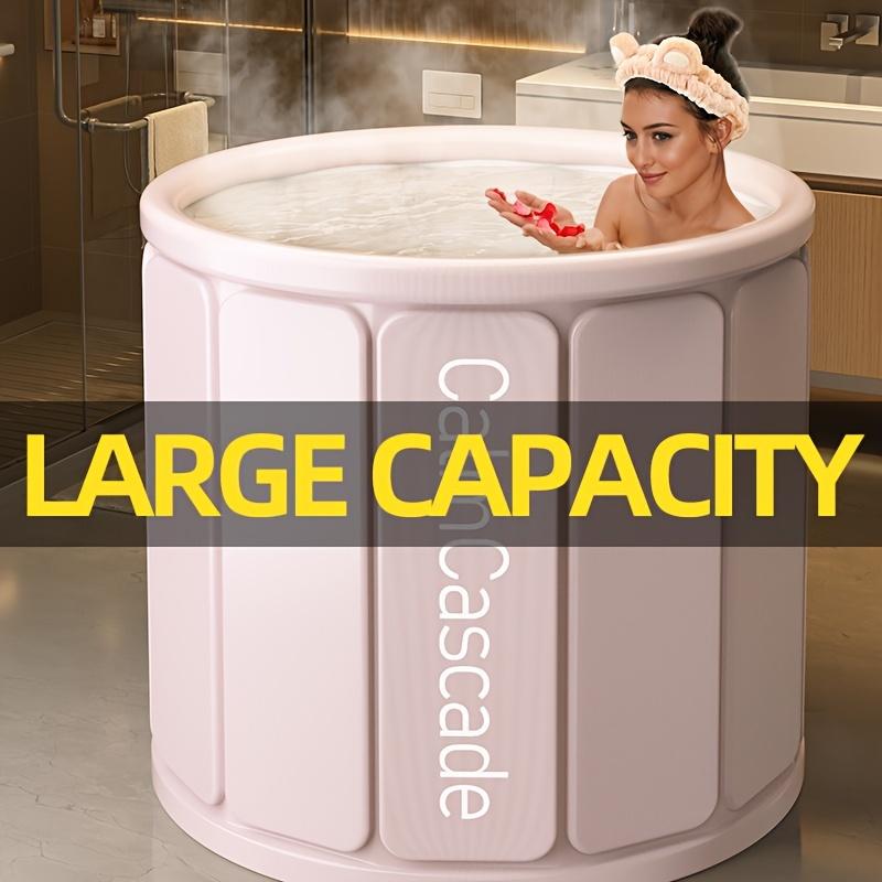 Portable Foldable Bathtub Strong Insulation, No Installation Required, Ideal for Home & Pool Use, Versatile for Ice & Hot Soaks