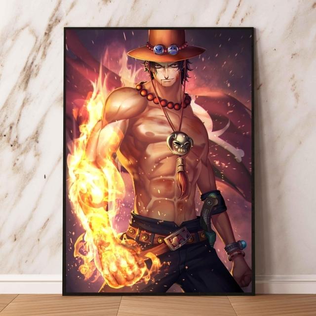 Anime-Poster-Set, Ace Cuadros, bestes Geschenk, Kinderzimmer-Dekoration