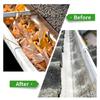 Expandable Rain Gutter Cleaner With Fast Release Mechanism For Easy Assembly Storage And SpiderWebs Removal Tasks
