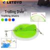 LETOYO Trolling Disc Connector & Dipsy Diver Fishing Tackle Set