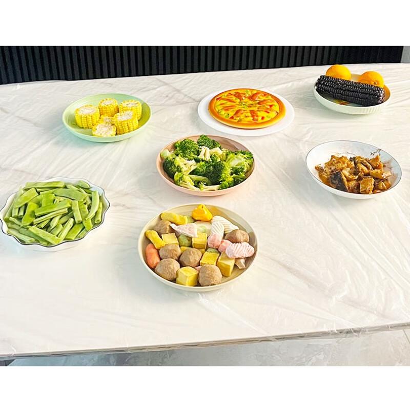 Molona Disposable Fitted Round Tablecloth