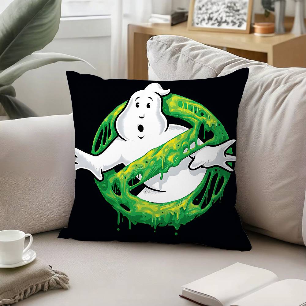 G-Ghostbusters-Various-Anime Pillow Case Pattern Printed Pillowcase For Living Room Sofa Cushion Cover & Bedroom Decor