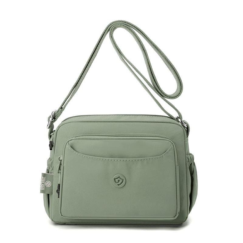 Nylon Cloth Bag Summer New Women's Bag Fashion Multi-layer Women's Casual Mother Bag Shoulder Messenger Bag