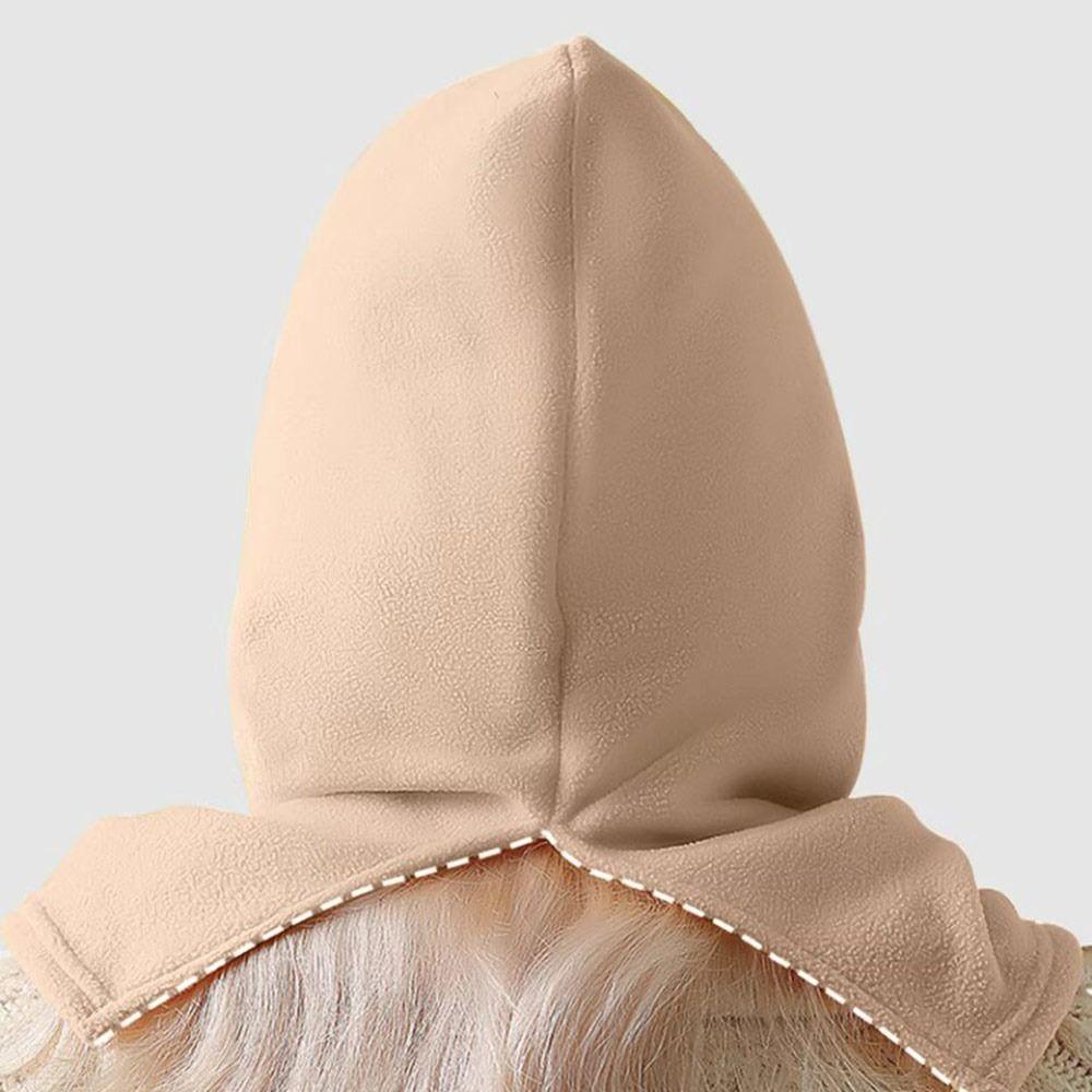 Neck Warmer Ear Protection Hat Windproof Hat Scarf Set Fashion Hooded Face Mask Outdoor