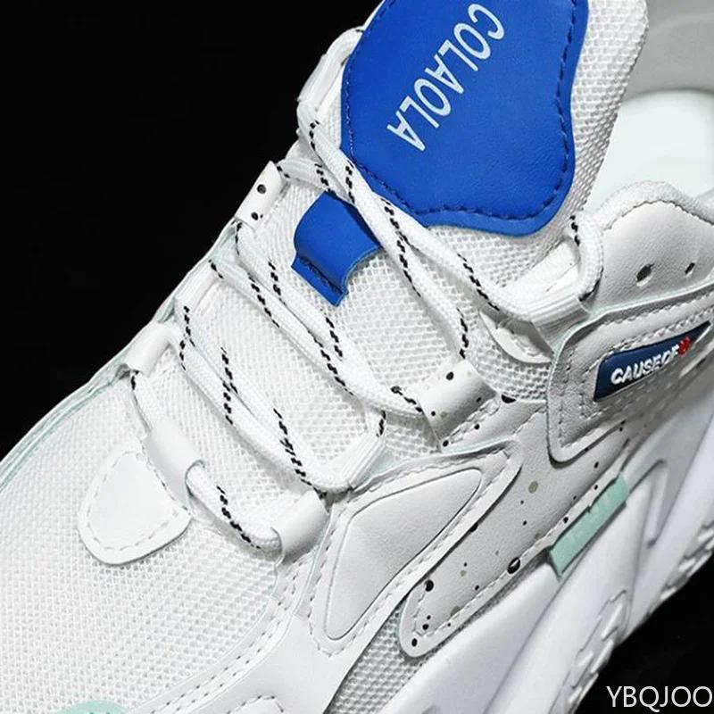 New Fashion and Comfortable Mesh Breathable Outdoors Shoes Man Summer Men's Casual Shoes Men Thick Bottom Sneakers