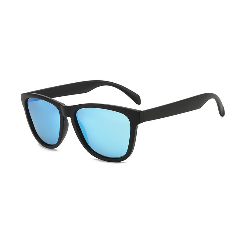 1PC Classic Men's Uv400 Blue Mirror Sunglasses Suitable For Cycling And Driving To Wear