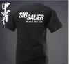 Estate 2025 Uomo Sig Souer T-shirt con Stampa Pistola e bambini T-shirt Germon Munizioni Pistola Top Militare Casual Polizia Militare T-shirt e bambini Maglietta con Stampa Teschio