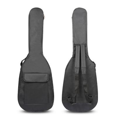 600D Oxford 5mm Thick Cotton Electric Gitar Bag Soft Case Waterproof with Double Strap Backpack