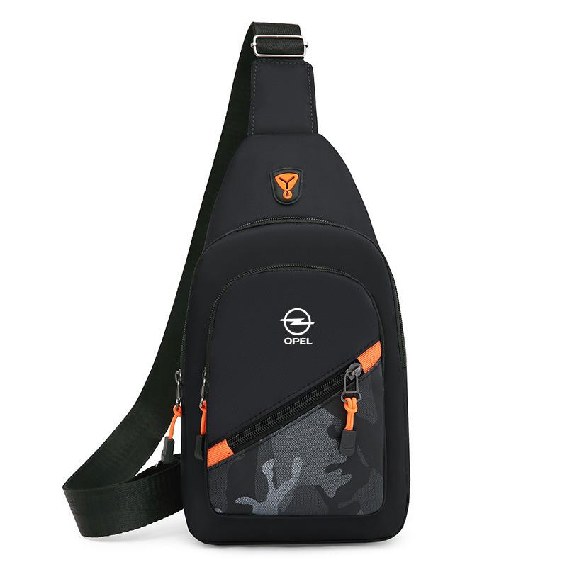 

New Car Emblems One-shoulder Messenger Bag Wallet Travel Bag For Opel Insignia Corsa Zafira Mokka Grandland Antara OPC Accessory
