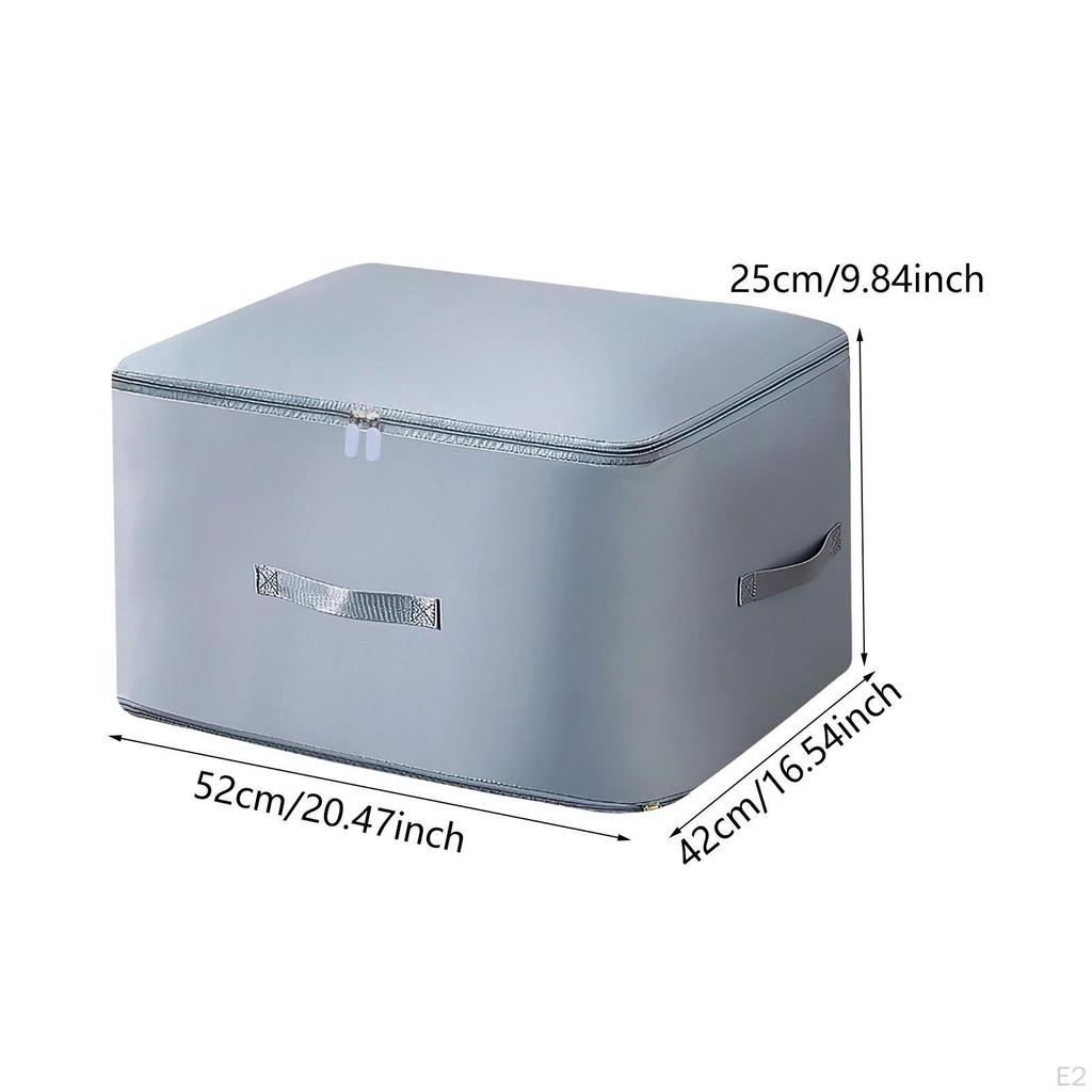 Self Compression Organizer Bag Quilt Storage Lightweight with Handles Closet Packing