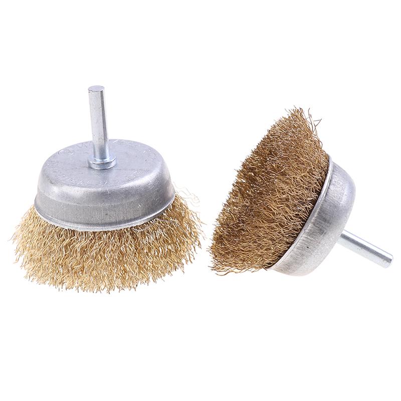 Купить Стальная проволочная колесная щетка для бурения Вращающийся ...